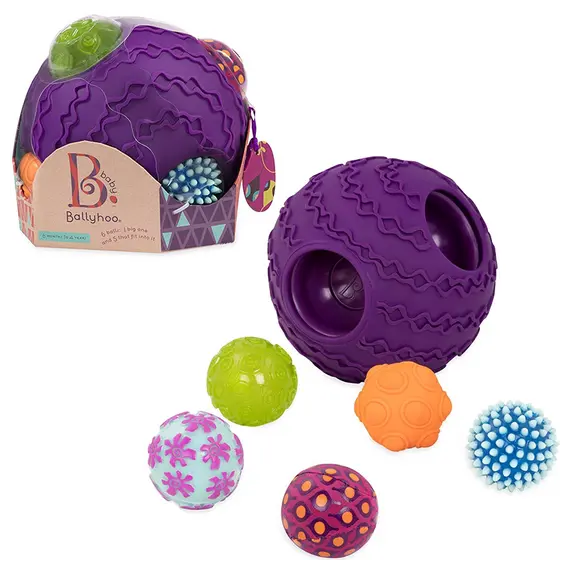 საგანმანათლებლო სათამაშო B.toys BALLYHOO BALLS