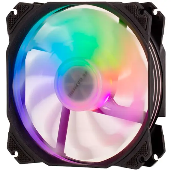 ქულერი 2E Gaming Case fan 2E Gaming Air Cool ACF120PA-ARGB, 120mm, 800-1700rpm, 4pin PWM, + 5V 3pin RGB, 19.4-33.8dBa