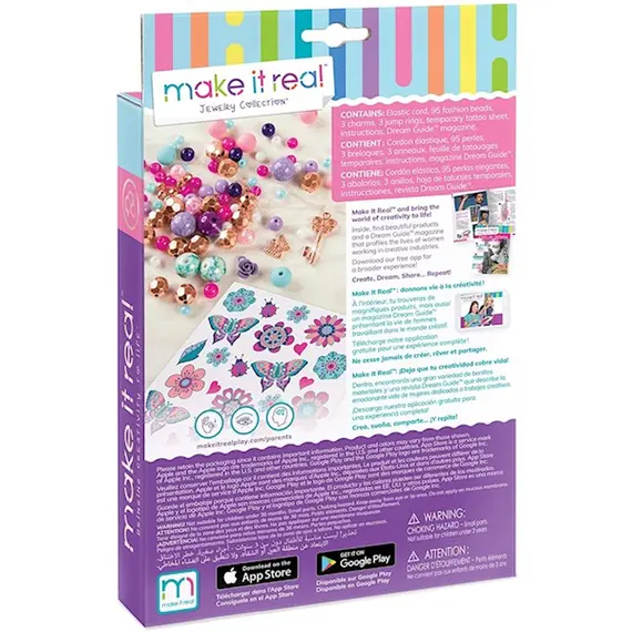 სამაჯურების ნაკრები Bedazzled! Charm Bracelets Blooming Creativity