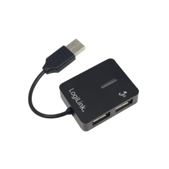 USB ჰაბი Logilink UA0139 USB 2.0  Hub 4-Port black