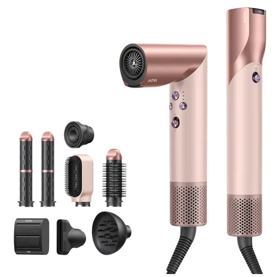 თმის საშრობი Mova Master 10 MyltiStyler Sakura Pink (AMMA10)