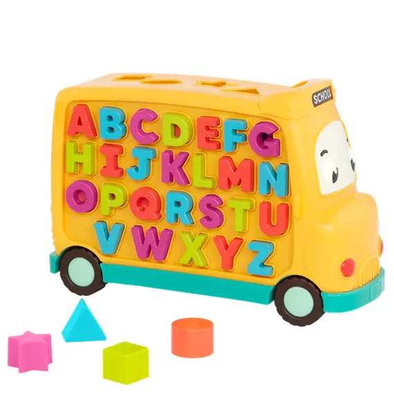 განსავითარებელი სათამაშო ავტობუსი Btoys EDUCATIONAL SCHOOL BUS
