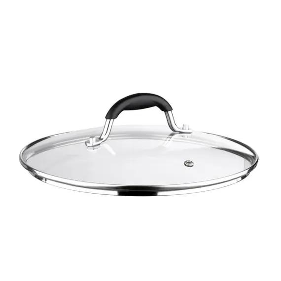 ქვაბის თავსახური ARDESTO Lid Black Mars 24 см, glass,stainless steel, silicone