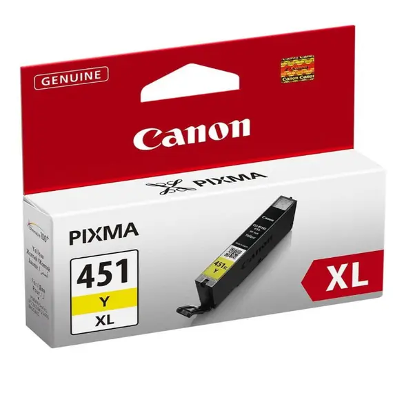 კარტრიჯი Canon CLI-451 XL Yellow for PIXMA IP7240, iP8740, iX6840, MG5440, MG5540, MG5640, MG6340, MG6440, MG6640, MG7140, MG7540, MX924