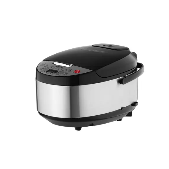 მულტისახარში Ardesto multicooker, 860W, bowl-5l, electronic control, recipes book, iron/plastic, silver-black