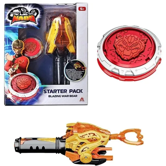 სათამაშო ნაკრები Infinity Nado VI Starter Pack Blazing War Bear