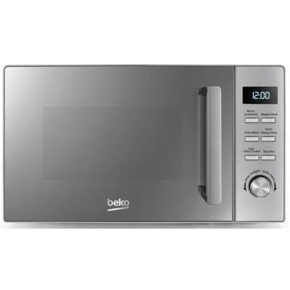 მიკროტალღური ღუმელი Beko MGF 20210 X, 800W, 20L, Microwave Oven, Grey