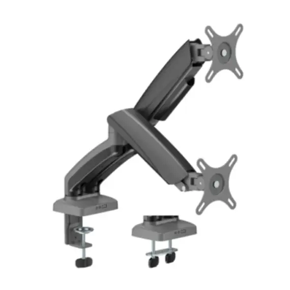 მონიტორის საკიდი Vertex VX-2MA-01G Elegance Dual Screen Mechanical Spring Monitor Arm 17"-32&quot