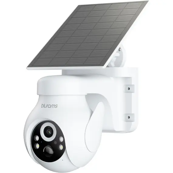 ვიდეო სათვალთვალო კამერა Blurams E20C, 3Mp, Solar Wireless 2K PTZ Security Camera, White