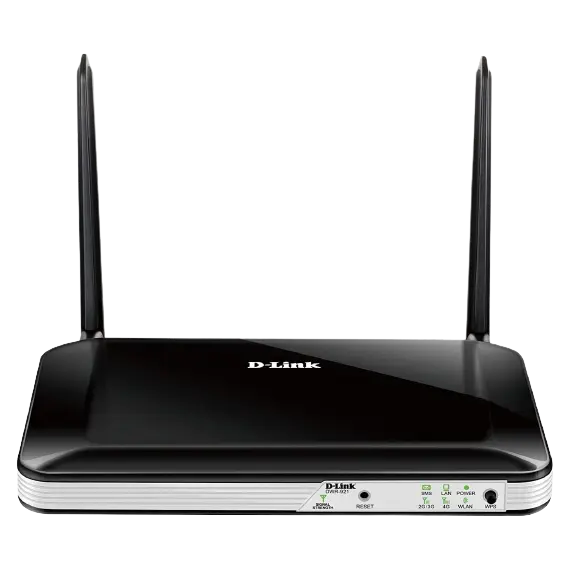 როუტერი D-Link DWR-921 N300 Wi-Fi LTE Router, 100Base-TX WAN, 4x100Base-TX LAN, 2x3dBi detachable LTE antennas, 2x3dBi internal Wi-Fi antennas, SIM slot