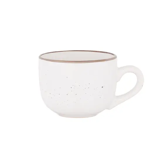 კერამიკის ჭიქა Ardesto Cup Bagheria Bright white, 480ml, ceramics, white