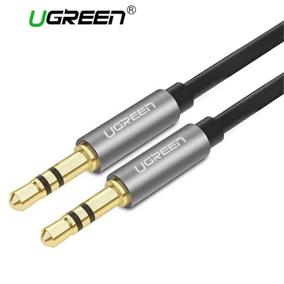 აუდიო კაბელი UGREEN AV119 (10734) 3.5mm Male to 3.5mm Male Audio Cable 1.5M AUX