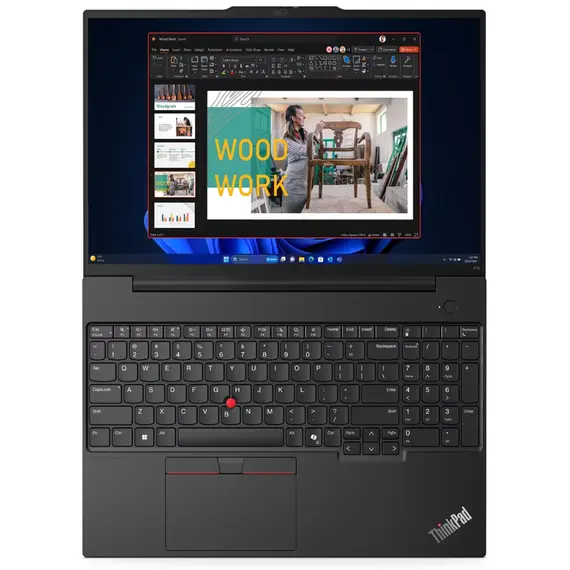 ნოუთბუქი Lenovo ThinkPad E16 G2 16" ULTRA 5 125U 16GB 512GB SSD Integrated Graphics GRAPHITE BLACK