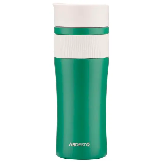 თერმოსი Ardesto Travel mug CaldoCup, 450ml, stainless steel, green