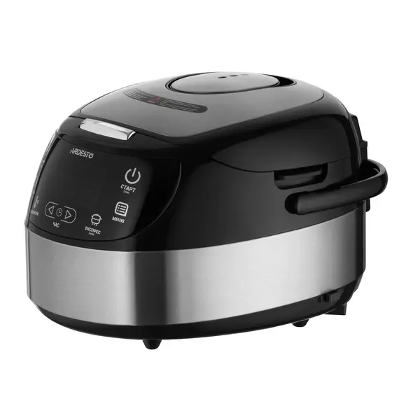 მულტისახარში ARDESTO multicooker, 860W, bowl-5L, electronic control, fry basket , inox/plastic , silver