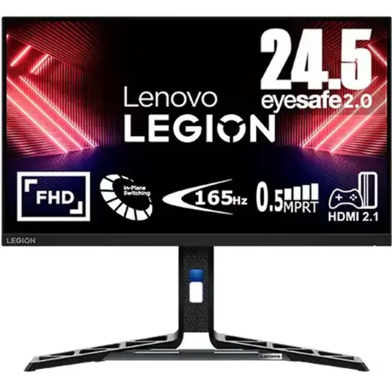 მონიტორი Lenovo Legion R25i-30 24.5" IPS  FHD 1920x1080 400 cd/m²  0.5ms 180Hz 3Wx2 speakers Raven Black