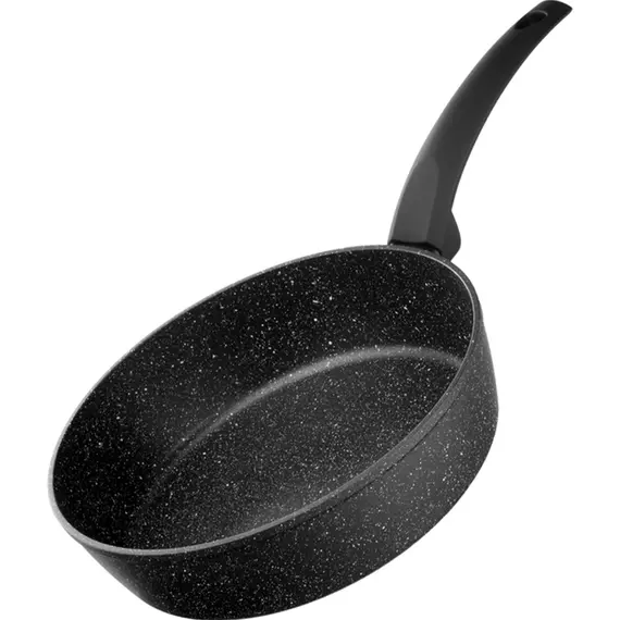 ტაფა Ardesto Deep Fry pan with lid Gemini Gourmet Viareggio, 24cm, aluminium, black