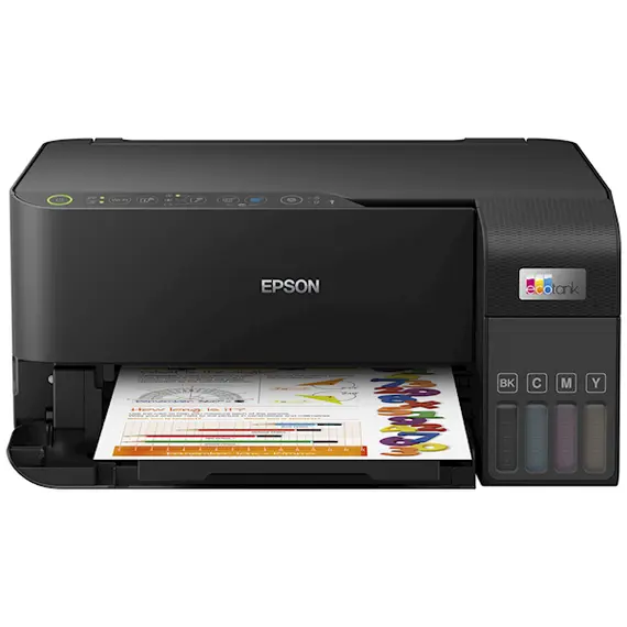 პრინტერი Epson C11CK59404 EcoTank L3550, MFP, A4, Wi-Fi, USB, Black