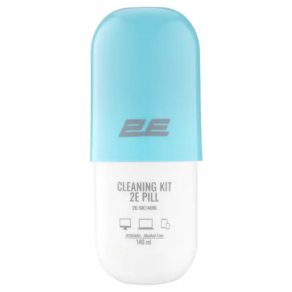 საწმენდი ნაკრები 2E 2E-SK140BL FOR OFFICE EQUIPMENT WHITE-BLUE