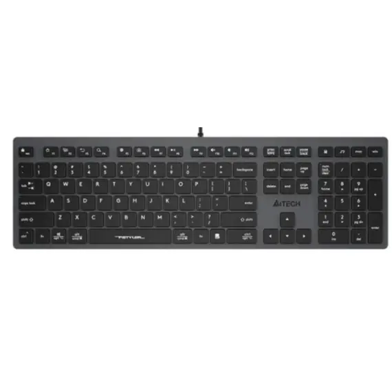 კლავიატურა A4Tech Fstyler FX50 Scissor Switch Keyboard EN/RU layout White