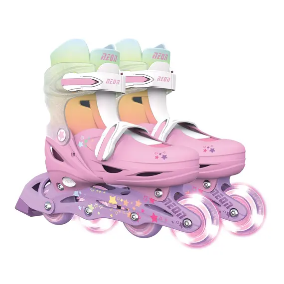 როლიკები Neon Scates Combo, size 34-37, rainbow