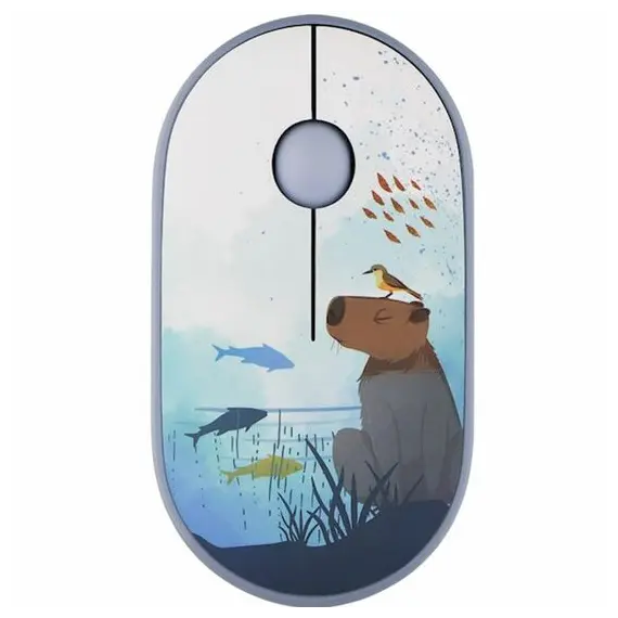 მაუსი 2E Mouse MF300 CAPYBARA SWIM Silent WL BT, Blue