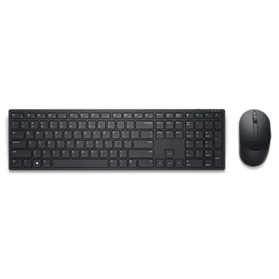 კლავიატურა და მაუსი DELL Pro Wireless Keyboard and Mouse - KM5221W - Russian (QWERTY) - Black
