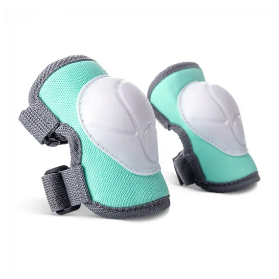 სამუხლე ბავშვებისთვის YVOLUTION SAFETY PADS 2021 SMALL GREEN