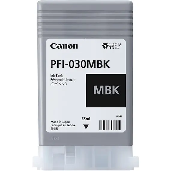 კარტრიჯი Canon INK TANK PFI-030 MBK PIGMENT  (for TM-340 )