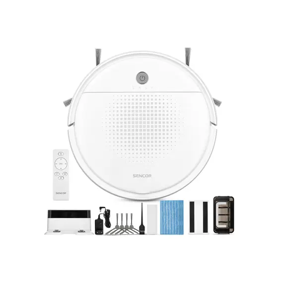 მტვერსასრუტი Sencor SRV 1550WH Robotic Vacuum Cleaner - White