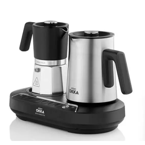 ყავის აპარატი Arzum OK0027 Moka, 1350W, Coffee Machine, Silver/Black