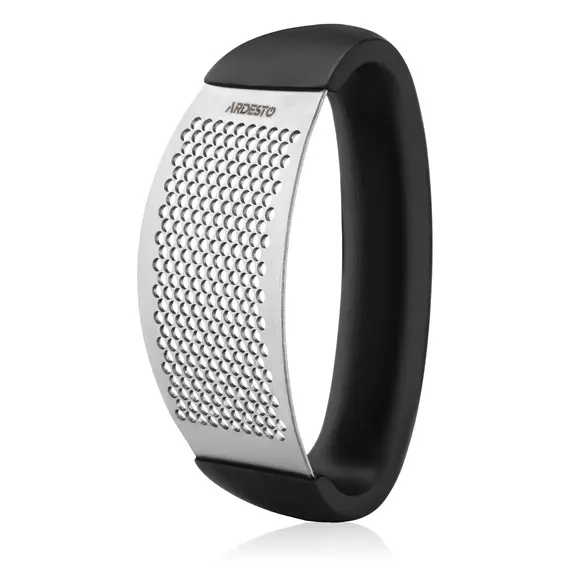 ნივრის საჭყლეტი Ardesto Garlic press Gemini, 12cm, stainless steel steel, plastic, black