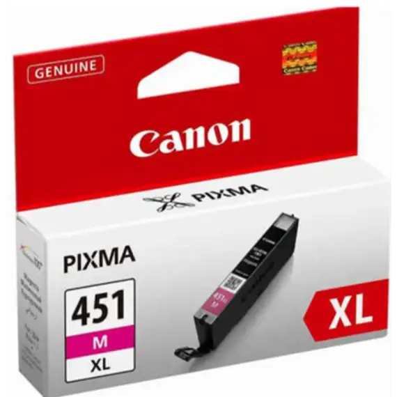 კარტრიჯი Canon CLI-451XL M Magenta for PIXMA IP7240, iP8740, iX6840, MG5440, MG5540, MG5640, MG6340, MG6440, MG6640, MG7140, MG7540, MX924 ( 660  Pages)