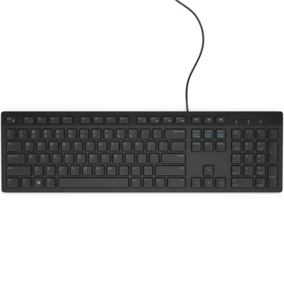 კლავიატურა DELL Multimedia Keyboard-KB216 - Black US only