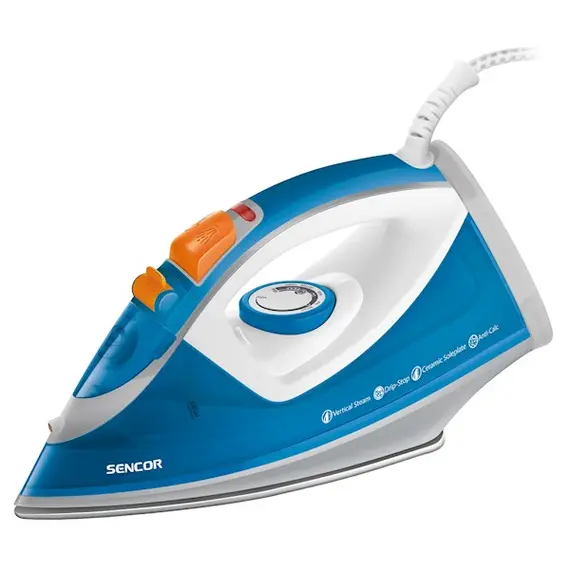 უთო Sencor SSI 7710BL, 2400W, 300ML, Steam Iron, Blue