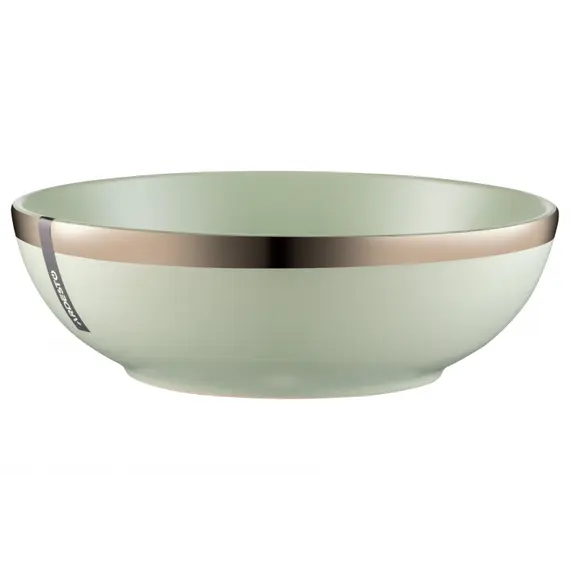 სალათის თასი Ardesto Bowl Liguria Green bay, 22cm, ceramics,  green