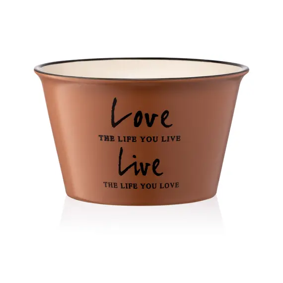 ჯამი Ardesto Bowl Way of life, 550ml, ceramics, brown