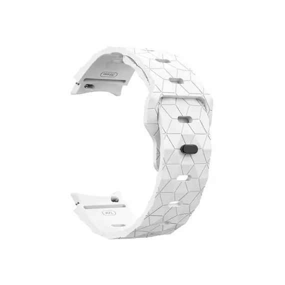 სმარტ საათის სამაჯური For Samsung Galaxy KLB-ZQWFKGJ-001 Silicone Watch Strap Band - White