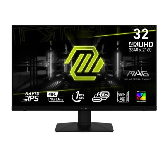 მონიტორი MSI MAG 322UPF 32" 4K UHD 160Hz 1ms 2xHDMI DP USB - 9S6-3DC79T-014