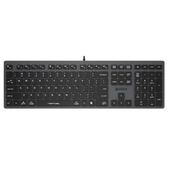 კლავიატურა A4Tech Fstyler FX50 Scissor Switch Keyboard EN/RU layout Grey