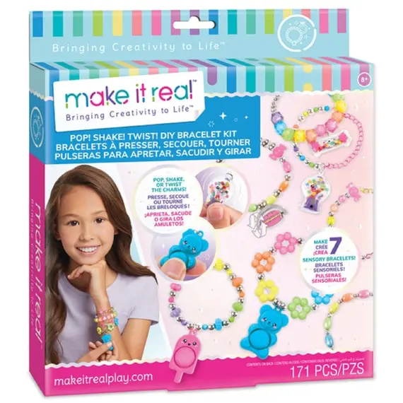 სამაჯური Make It Real 1328MR, Pop! Shake! Twist! DIY Bracelet Kit