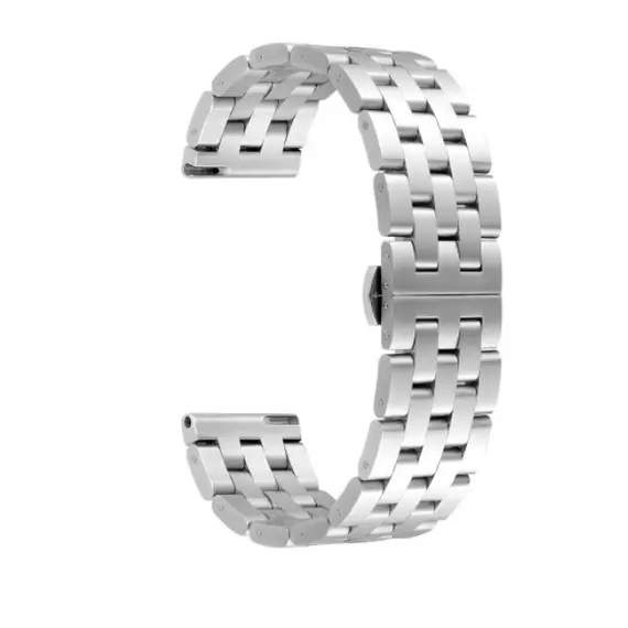 სმარტ საათის სამაჯური For Samsung Galaxy Watch 42mm Stainless Steel Watch Band Wrist Strap - Silver