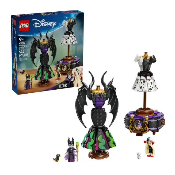 ლეგო LEGO Constructor Disney Classic Maleficent's and Cruella De Vil's Dresses