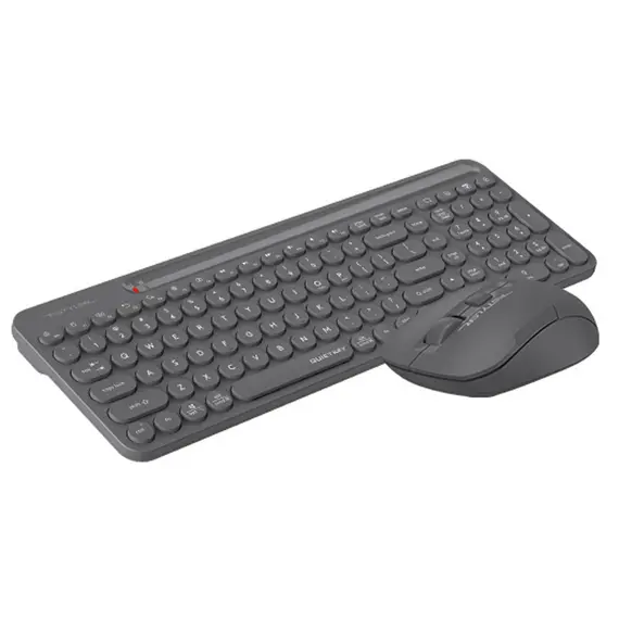 კლავიატურა და მაუსი A4Tech Fstyler FG3300 Air2 QuietKey 2-Zone Combo Desktop Grey