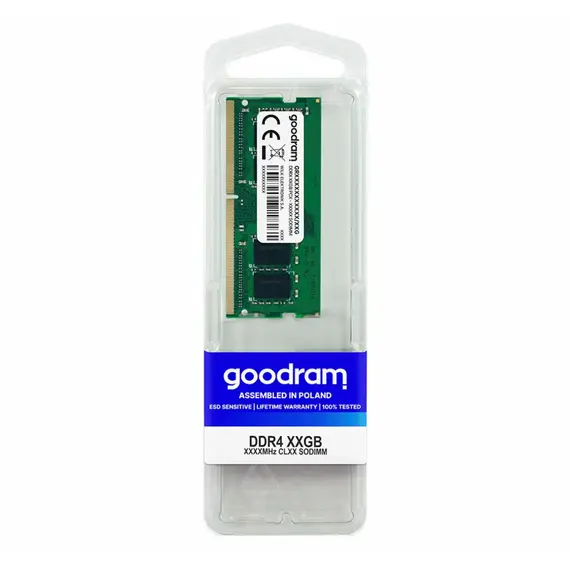 ოპერატიული მეხსიერება RAM Goodram DDR4 8GB 3200MHz CL22 GR3200D464L22S/8G