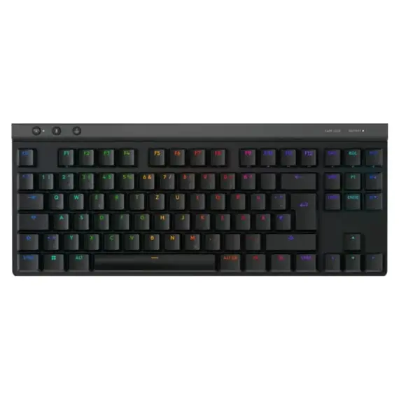 კლავიატურა Logitech G515 LIGHTSPEED TKL Gaming Keyboard - BLACK - US INT'L - 2.4GHZ/BT - EMEA28i-935 - TACTILE