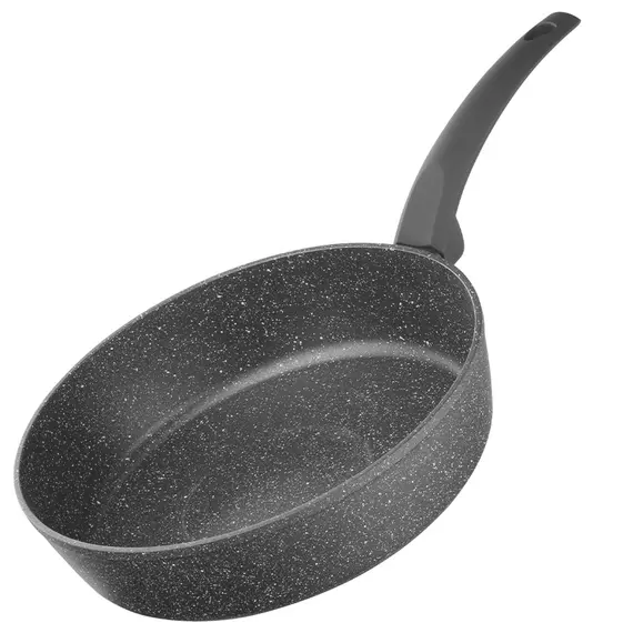 ტაფა Ardesto Deep Fry pan with lid Gemini Gourmet Viareggio, 26cm, aluminium, black