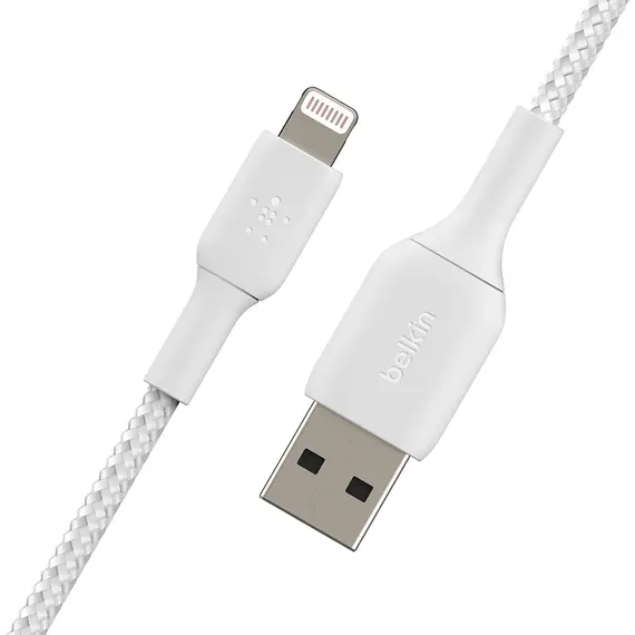 USB კაბელი BELKIN CAA002BT1MWH APPLE IPHONE CHARGER USB TO LIGHTNING