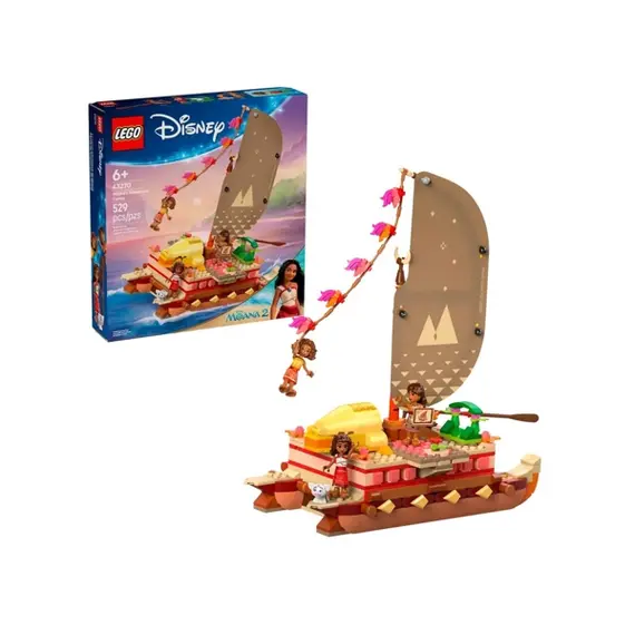 ლეგო LEGO Constructor Disney Princess Moana's Adventure Canoe