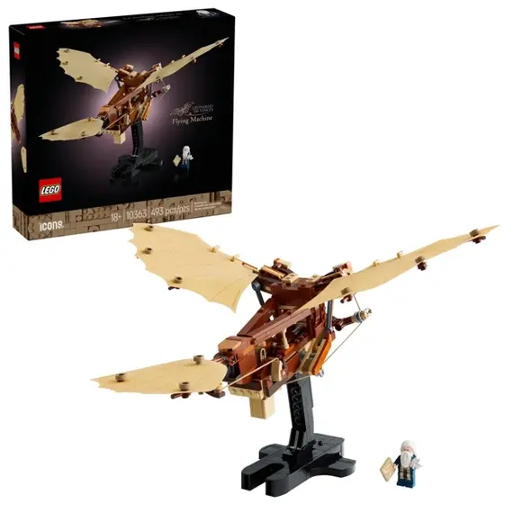 ლეგო LEGO Constructor Icons Leonardo da Vinci's Flying Machine